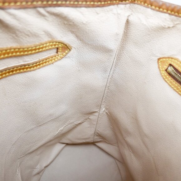 LOUIS VUITTON BUCKET GM Shoulder Tote Bag Monogram Leather Brown M42236 30YH451 - Picture 11 of 15